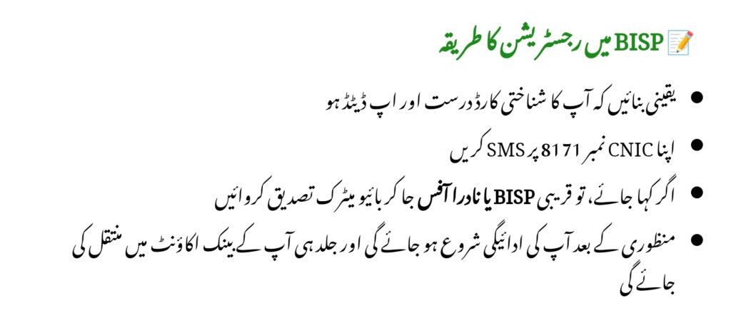 BISP Digital Bank Accounts